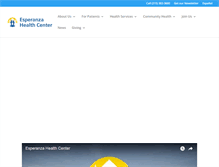 Tablet Screenshot of esperanzahealth.com